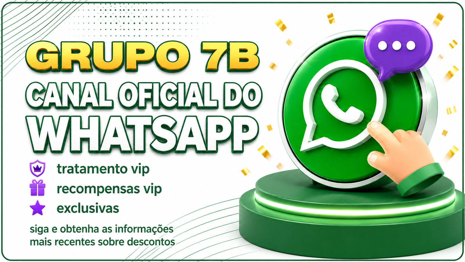 CANAL OFICIAL DO WHATSAPP